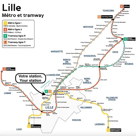 Equipped Premium Location Lille